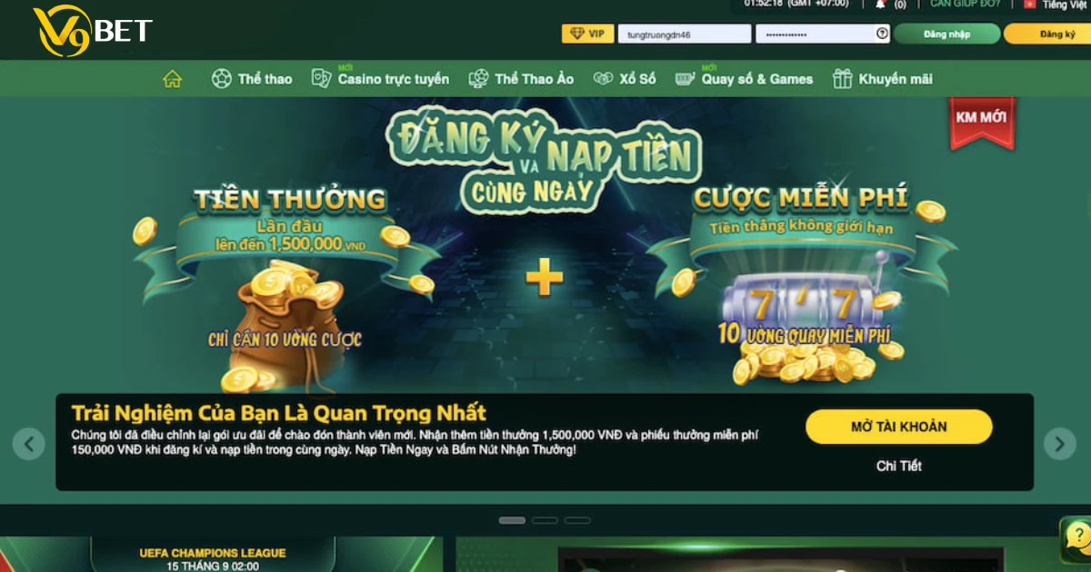 Lý do người chơi nên chọn game bài V9BET